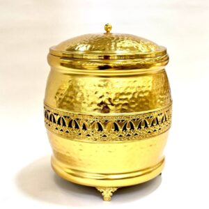 ست سطل و جادستمال خمره ای طلایی 201655