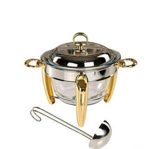 سوفله سوپ‌خوری پافیلی طلایی رزلند دسته طلایی 6012