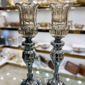 ست ساعت و شمعدان سیلور 4055