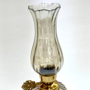 شمعدان فانوسی طلایی مدل 9022