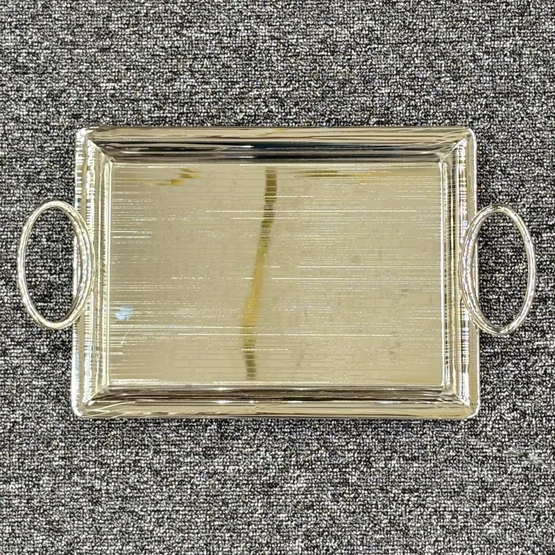 سینی تک مستطیل سیلور 4801