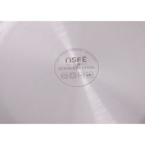 قابلمه استیل طرح لیزری OSFE کد 1758 سایز 24