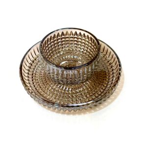پیاله و پیش دستی مدل ونیز شامپاینی