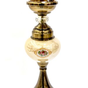 شمعدان گلدار آنتیک 4090