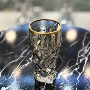 پارچ و لیوان کارول شامپاینی لب طلایی مات