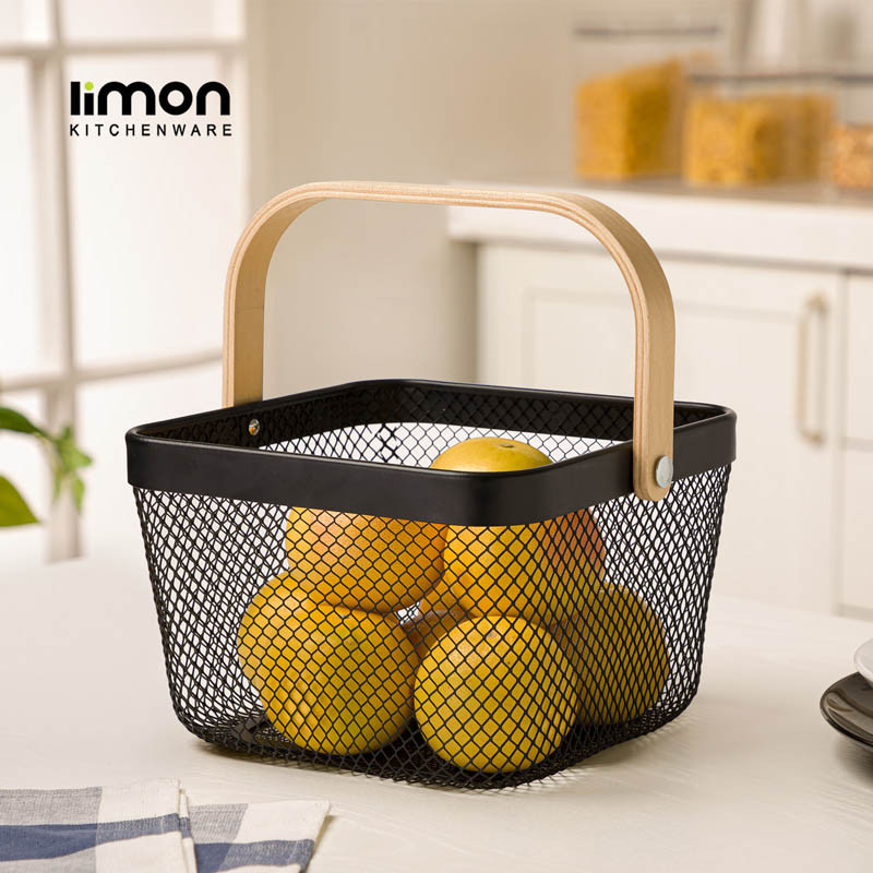 سبد نظم دهنده لیمون مدل دسته چوبی کد HS2321 - Image 7